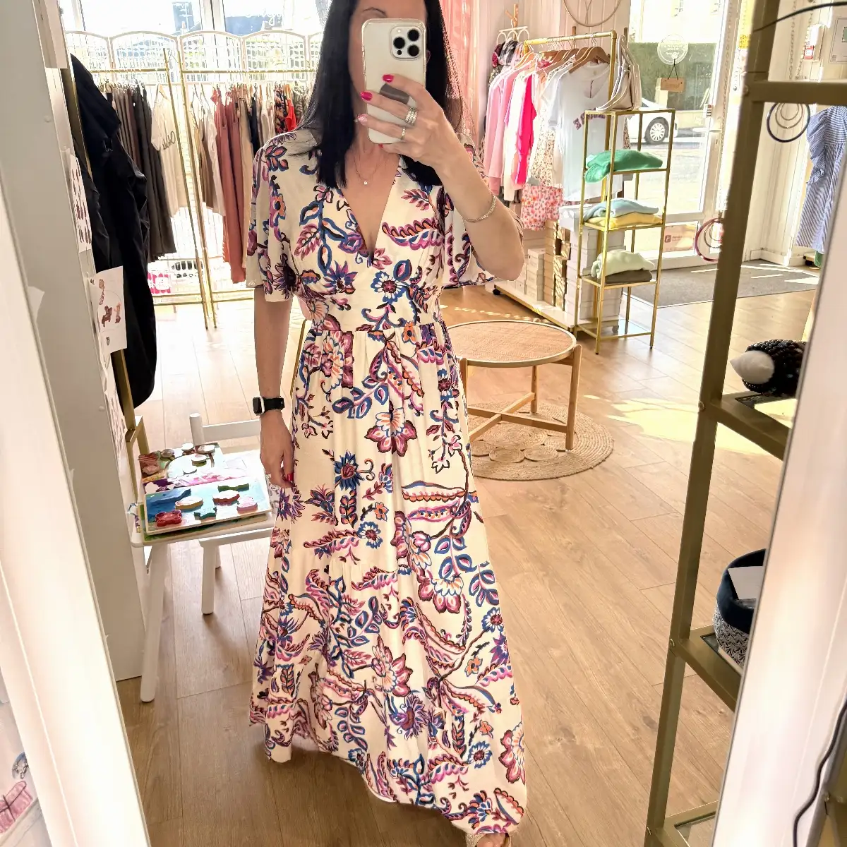 Robe longue IVOIRE